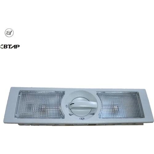 BTAP Beige & Grey Interior Rear Roof Reading Light Button For VW Polo Touran Jetta Sharan Skoda Seat 6Q0947291A 6Q0 947 291 A