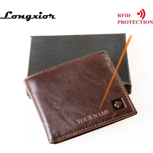 LONGXIOR Men's Wallets
