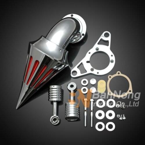 Motorcycle Modified air filter performance metal air filter assembly for Harley Street Bob Road king Heritage Fat boy Dyna Glide