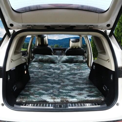 New Style Vehicle-Mounted Inflatable Bed Rear Row Mattress Mattress Cross-Country SUV Trunk Travel Floatation Bed