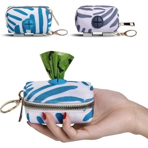 New Pet Dog Cat Pick Up Poop Bag Dispenser Portable Dogs Poop Waste Bag Outdoor Garbage Bags Dispenser Puppy Bag Pets Supplies