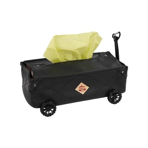 Outdoor Travel Mini Tissue Box Portable Canvas Folding Creativity Trolley Storage Boxes Travelling Picnic Camping Accessories