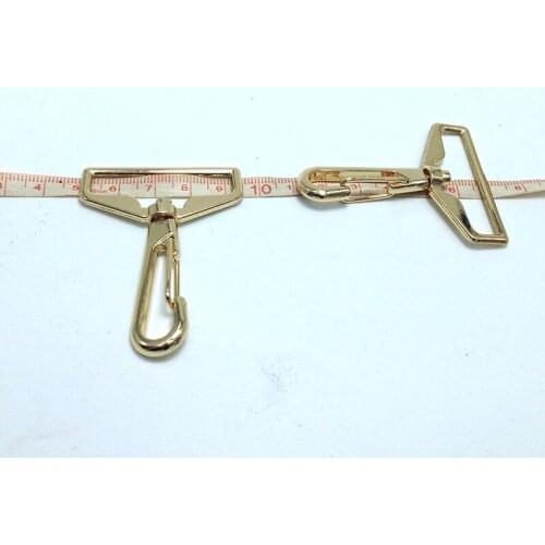 Swivel Snap Hooks 1.5 inch / 38mm Gold , Bag and Strap Hardware