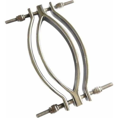 Adjustable stainless steel Clitoris clips clamp bondage restraint metal lock ring bdsm female slave g spot sex toy couple game