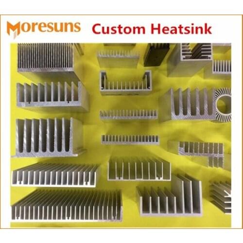 Professional Custom Make All Kinds of Profiles Radiator for LED Power supply Memory Chip IC CPU GPU VGA RAM PCB Custom Heatsink