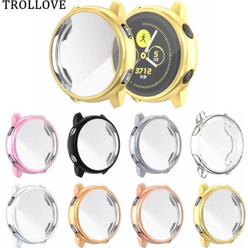 Protection Cover for Samsung Galaxy Watch Active 360 Full Soft Clear TPU Screen Protector Case for Galaxy Active 40mm Shell