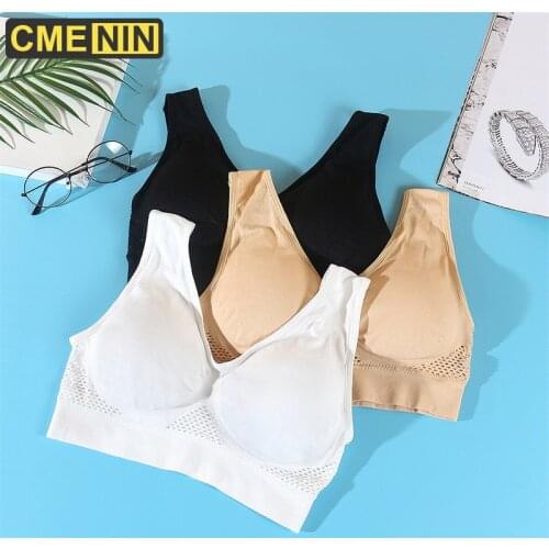 CMENIN Transparent Nylon Women Underwear Lingerie Bra Solid Soft Has Buckle Breast Bustier Crop Top With Cups Woman B0170