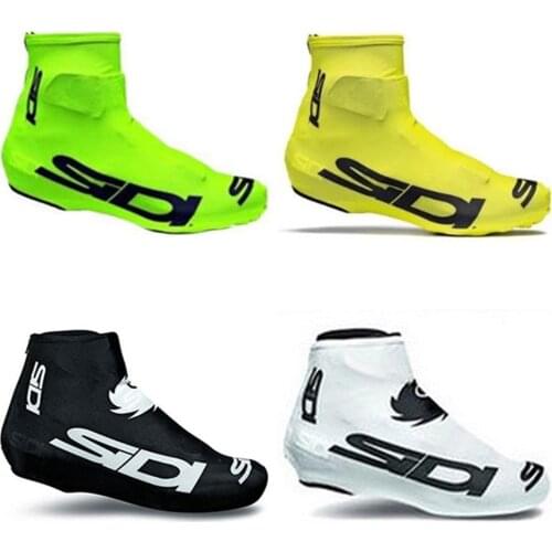 1 pair of bicycle shoe covers fleece warm men and women road bike mountain bike overshoes winter fleece warm shoe covers