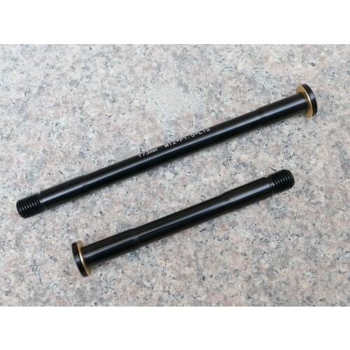 2 pcs Thru axle ( Front & Rear ) - Brand New Gravel Bike Thru Axle 100mm * 12mm Axle Front Fork + 142mm * 12mm Axle Frame