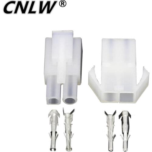 Big Tamiya 2 Pin L6.2 Connector Plug with Wings Male and Female Air Docking Connector 6.2mm Pitch Electrical Connector