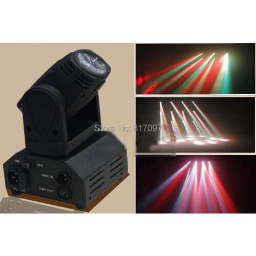 Aobolighting 12W mini beam moving head light High quality moving heads dj lighting dmx moving head for Stage Disco DJ Party Bar