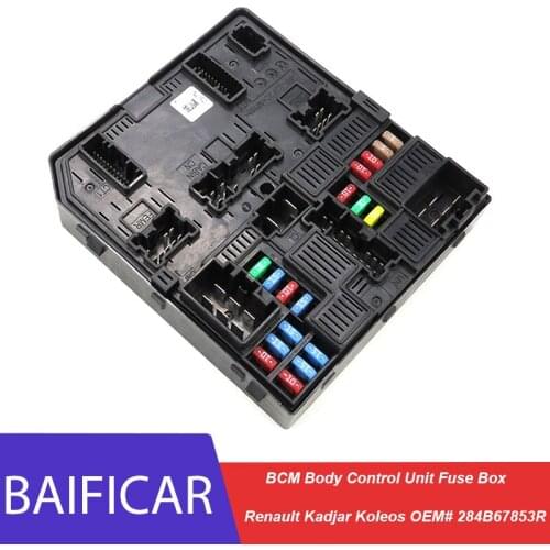Baificar Brand New Genuine S4 BCM Body Control Unit Fuse Box 284B67853R For Renault Koleos Kadjar