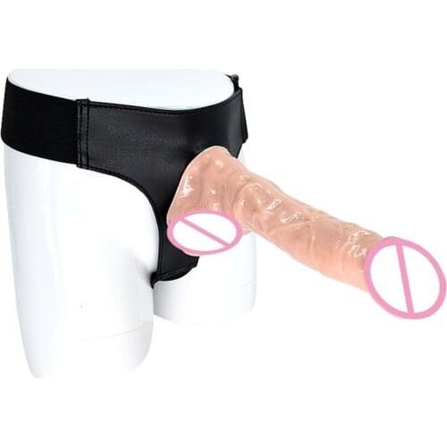 Big Penis Relistic Dildo Panties Strapless Strapon Lesbian Erotic Sex Toys For Women Adult Strap On Harness Dildo Fake Dick