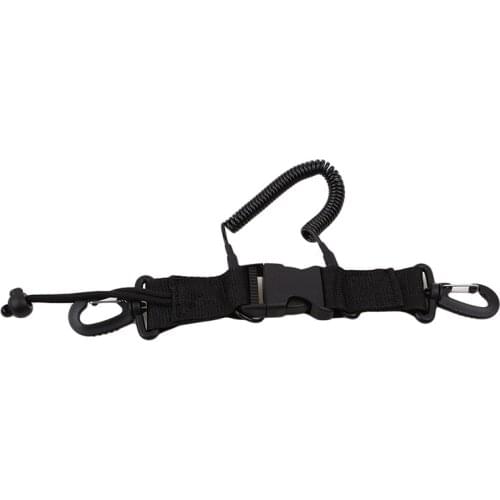Black Diving Camera Lanyard Quick Release Buckle Diving Tools Anti-lost Lanyard For Underwater Sports Swimming Accessory