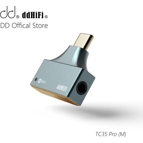DD ddHiFi TC35 Pro (Mountain) TypeC / Light-ning to 3.5mm Decoder, ES9281AC Pro Chip, Support MQA/Native DSD512/PCM 32bit/768kHz
