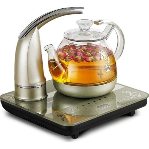Electric kettle Fully automatic upper electric glass boiled teapot tea set