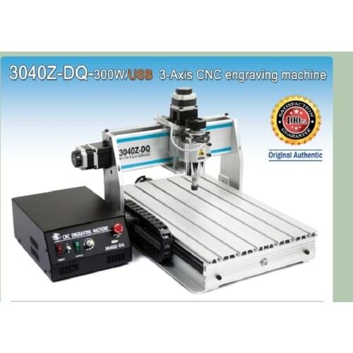 EU ship/free VAT 3 axis 3040 300W USB MACH3 CNC ROUTER ENGRAVER/ENGRAVING DRILLING AND MILLING MACHINE