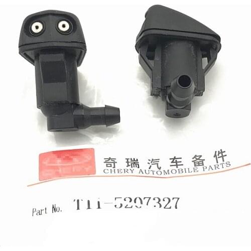 2pcs/set Front windshield Water Nozzle for Chery A1 Kimo Face A5 Fora E5 Fulwin Tiggo V5 T11-5207327