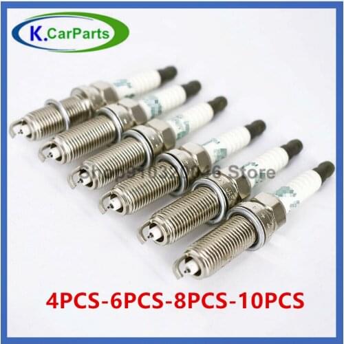 4PCS-6PCS-8PCS-10PCS 22401-JK01D FXE24HR11 Iridium Spark Plug Fit For Nissan 370Z For INFINITI M37 EX 37 QX50 3.7 22401JK01D