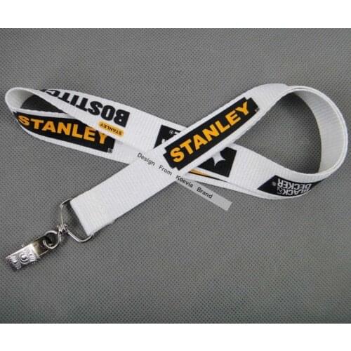 Wholesale Custom Logo OEM company brand Card Lanyard Neck Strap Key Ring Mobile Phone USB Hang Rope Lanyard
