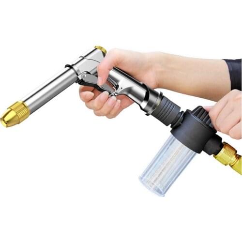 Spray Lawn Garden Watering Multi-Function Car Wash High Pressure Hose Sprinkle Nozzle Gun Hand-Held Garden Tools