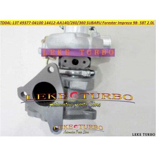 TD04L 13T 49377-04100 14412-AA140 14412-AA260 14412-AA360 Turbo Turbocharger For SUBARU Forester Impreza 1998- 58T 2.0L 210HP