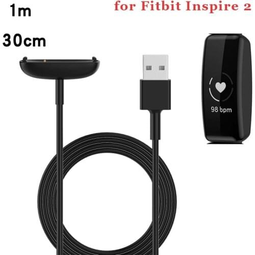 Smart Charger USB Charging Cable for Fitbit inspire 2 Smart Watch Wristband Charger High Quality watch Fast Charging Cable