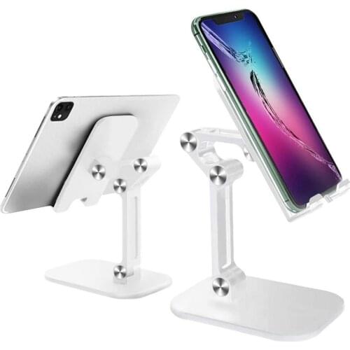 Universal Cell Phone Holder Adjustable Tablet Stand For 4 To 12.9inch Phone Foldable Cell Phone Stand Smartphones E-book Readers