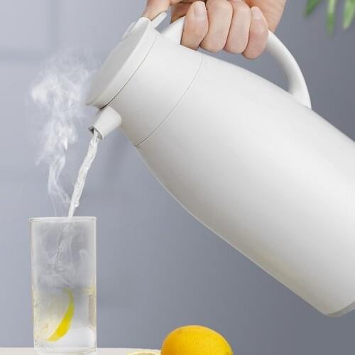 Large Capacity Vacuum Flasks Portable Handle Fashion Vacuum Flasks Outdoor Simple Termo De Agua Drinking Accessories DI50BWB