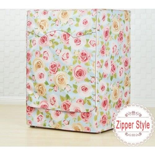 SRYSJS 1waterproof washing machine cover tumbling-box washer machine case side opening dustproof cloth sun protection cover