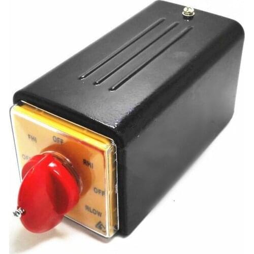 Milling Machine Part Control Motor Rotary Cam Switch + Metal Encloser Case