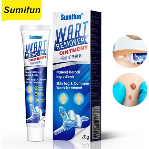 High Quality Wart Cream Antibacterial Ointment Warts Plaster Treatment Cream Mole Skin Dark Spot Callus Face Gram Wart Cream