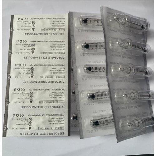 0.3ml&0.5ml Ampoule Head for Hyaluron Pen Sterile Disposable Syringe Adatpter Noozle Meso Injector Hyaluronic Acid Gun No Filler