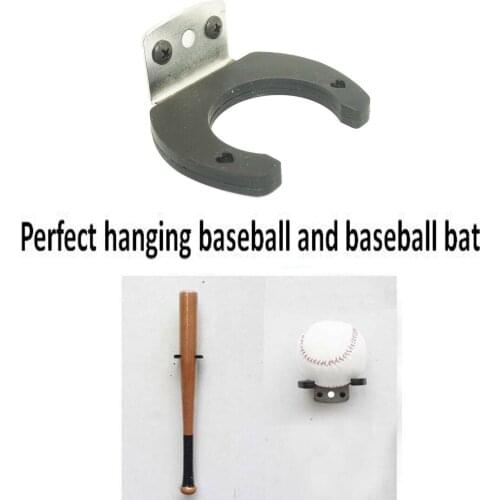 1pcs Vertical Baseball Bat Softball Bat Display Wall Mount Wall Rack Wall Holder