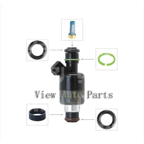 10 sets fuel Injector Repair Kits Fit for nozzle including one Filter Removal Tool Micro Filter Rubber seal orings VD-RK-0032