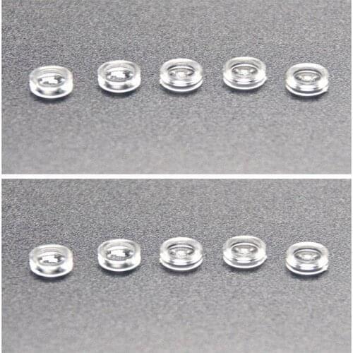 10pcs 7mm Dia Plastic Collimating Lens 405nm 450nm 532nm 650nm 780nm 808nm 980nm RGI Laser Diode Dot Focus Lense