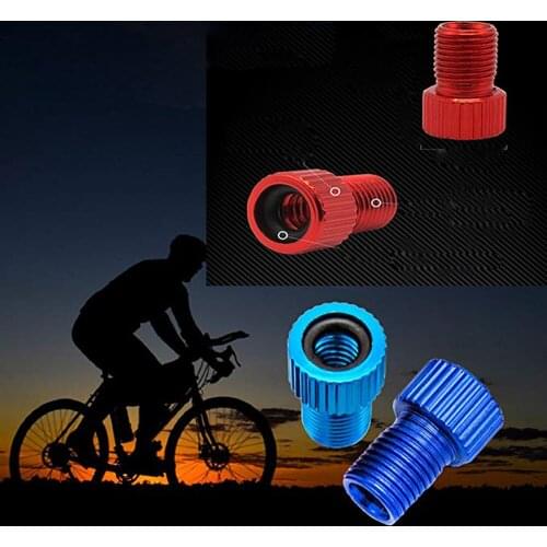 5pc Bicycle Valve Adapter Luminum Alloy Valve Adapter Bicycle Road Racing Bike Inner Tube Bike Accessories Dropshipping