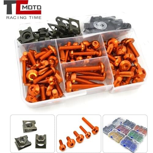 Motorcycle Accessories Fairing Bolt Bodywork Screws for KTM Duke RC 125 200 250 390 690 790 990 1190 1290 ADV Enduro RC8 2020