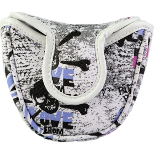 Skull Golf Mallet Head Cover Club Headcover Protector Accessories