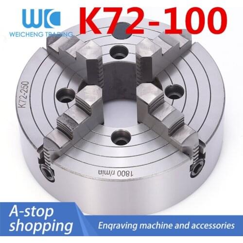 Four-jaw single-action chuck K72-100 80 125 160 200 250 320 400 500