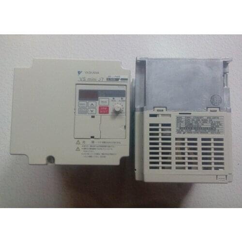 CIMR-J7AA23P7 3.7KW 220V inverter, used in good condition . 80% appearance new , good working , free shipping