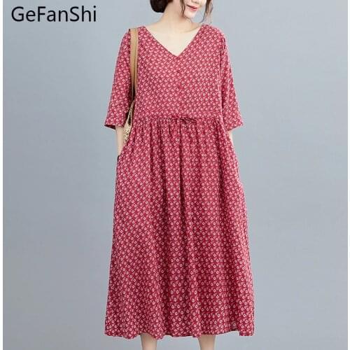 GeFanShi Sleeveless Summer Dresses