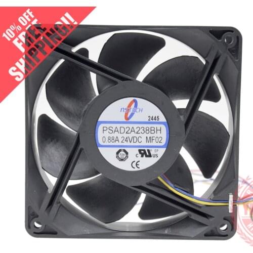 New NSTECH PSAD2A238BH inverter DC24V 0.88A 12cm fan 4wire