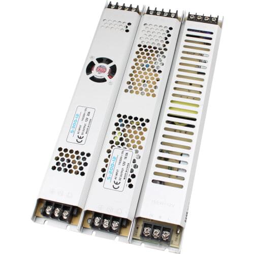 110V/220V AC power supply TO DC 12V lighting transformer 12V 150W 200W 300W 110V/220V LED driver ultra-thin strip power supply