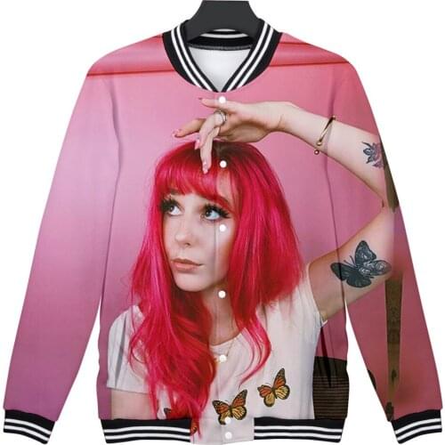 Japan Harajuku style Meganplays 3D Casual Long Sleeve Baseball Jacket Women Clothes fashion Kpop Tops