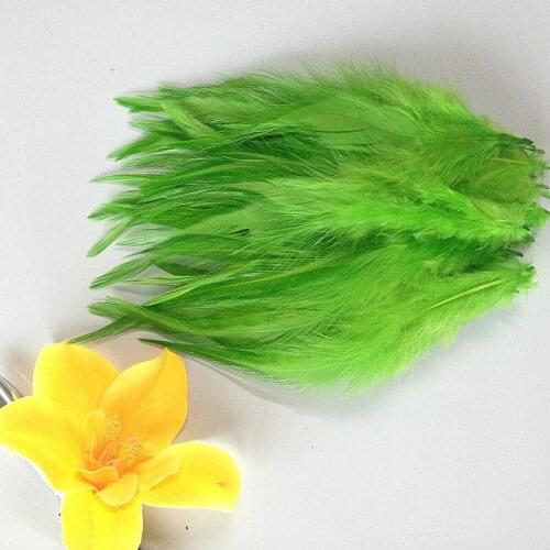 Hot! Sell high quality green 20pcs / lot pheasant feather, 4-6 "/ 10-15cmDIY Jewelry Accessories
