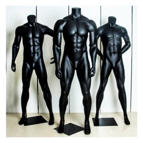 Fashion Style Full Body Male Mannequin Headless Model High Quality Big Size On Sale