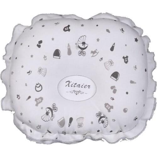 100% cotton newborn pillow Newborn breathable sweat pillow Newborn soft skin pillow Neonatal stereotype pillow