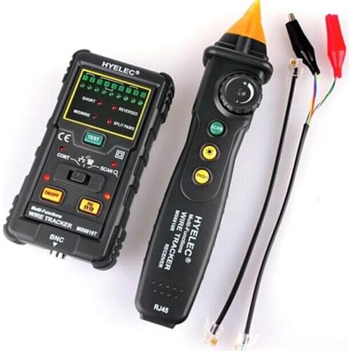 Pro RJ45 RJ11 Network Cable Wire Tracker Telephone Line Tester