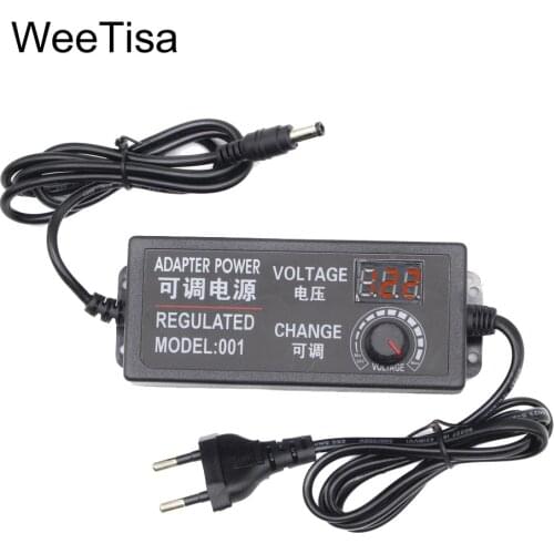 Regulated Power Adapter Voltage Adjustable 5V 12V 24V LED Driver 2A 3A 5A Display Switching Power Supply Lighting Transformer